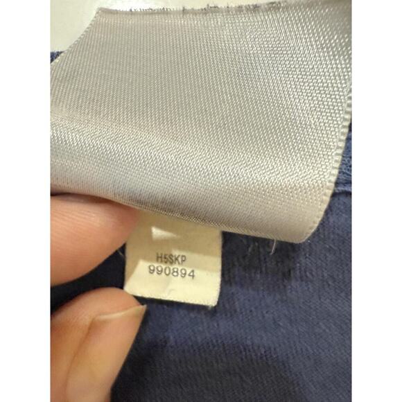 Nike Shirt Mens Large Blue Swoosh Logo Crewneck Tee Cotton Y2K 2010 Gold Tag - Picture 3 of 8